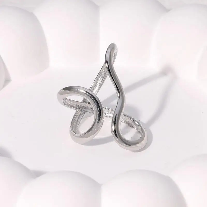 18K Gold Plated Waterproof Open Ring