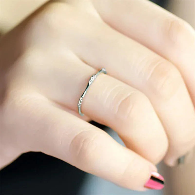 Delicate Spark Ring