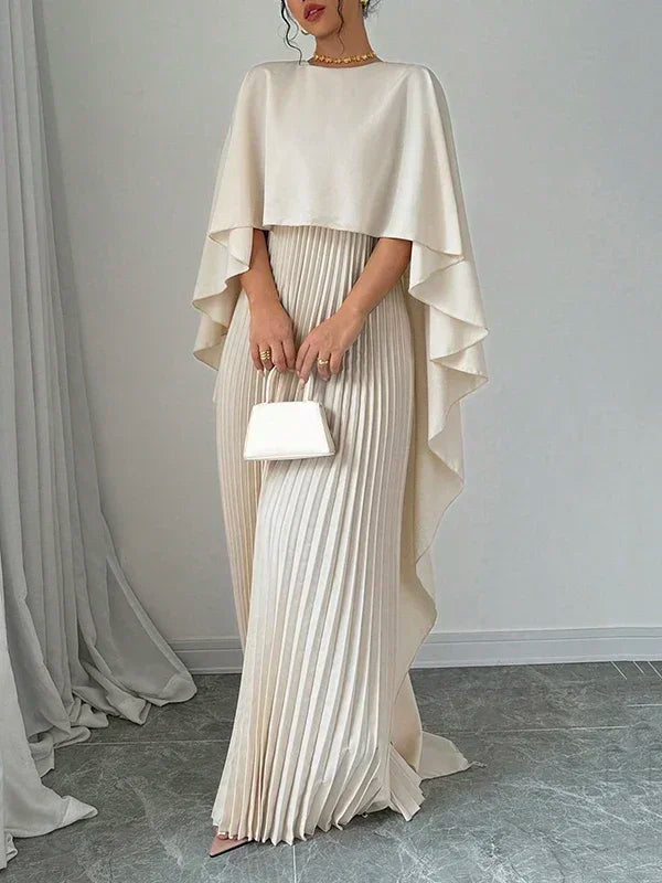 Cape Sleeve Dress