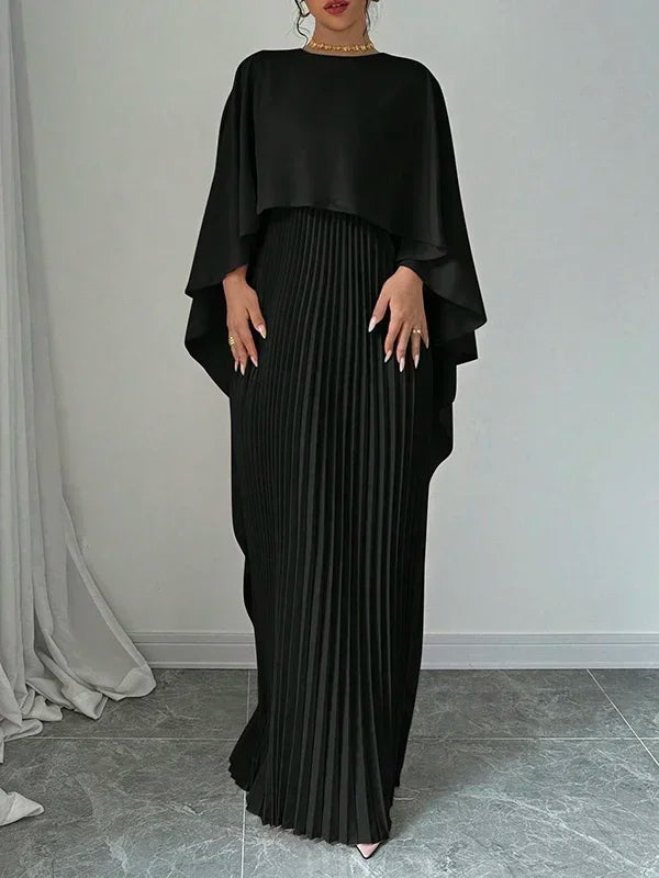 Cape Sleeve Dress