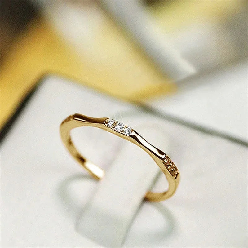 Delicate Spark Ring