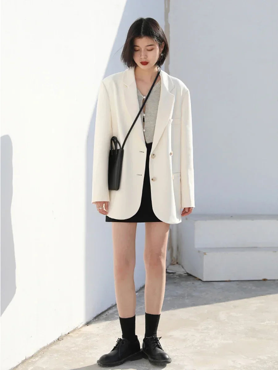Women’s Casual Blazer – Long Sleeve