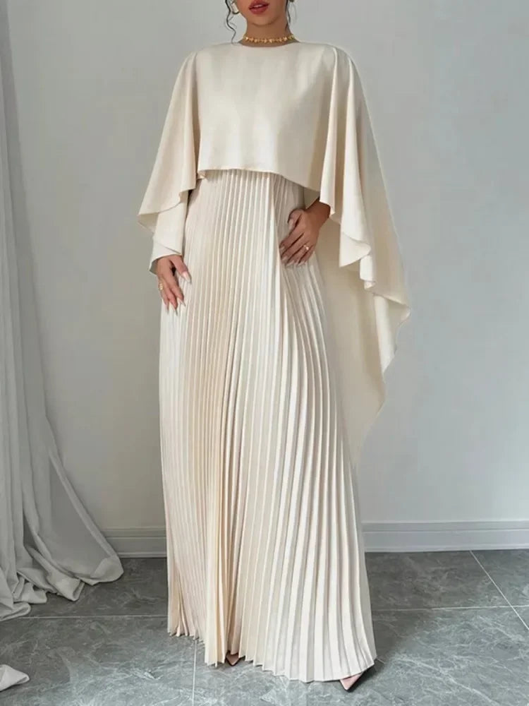 Cape Sleeve Dress