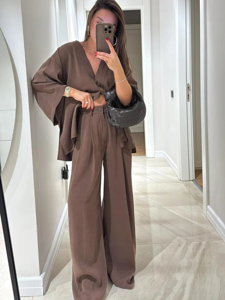 Women’s Oversized Linen & Cotton Set