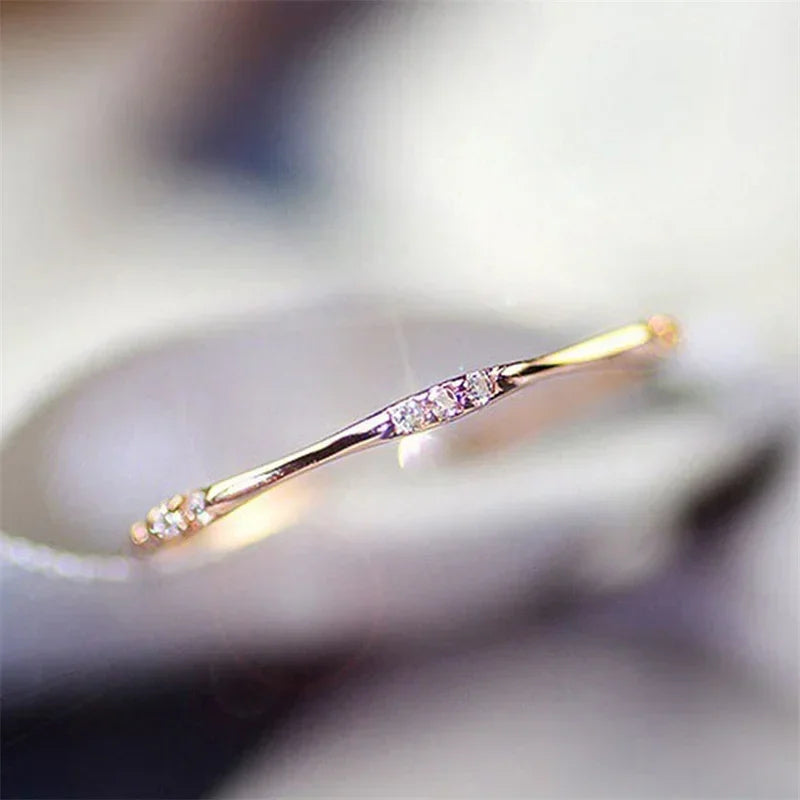 Delicate Spark Ring