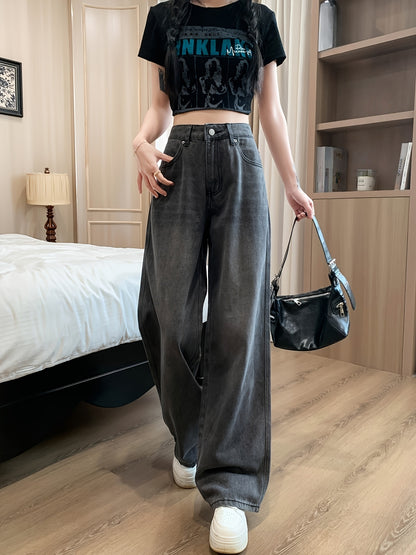 Women’s Vintage High-Waist Jeans
