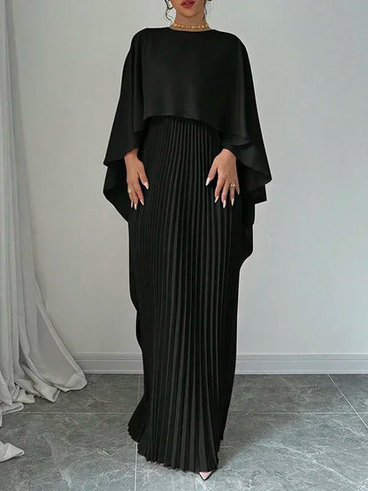 Cape Sleeve Dress