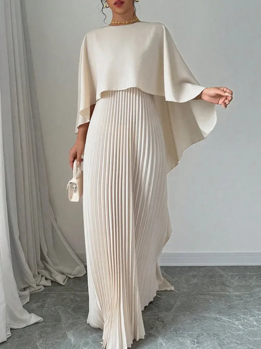 Cape Sleeve Dress