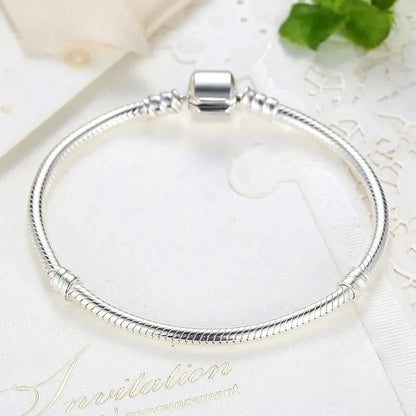 Handmade Snake Bone Charm Bracelet