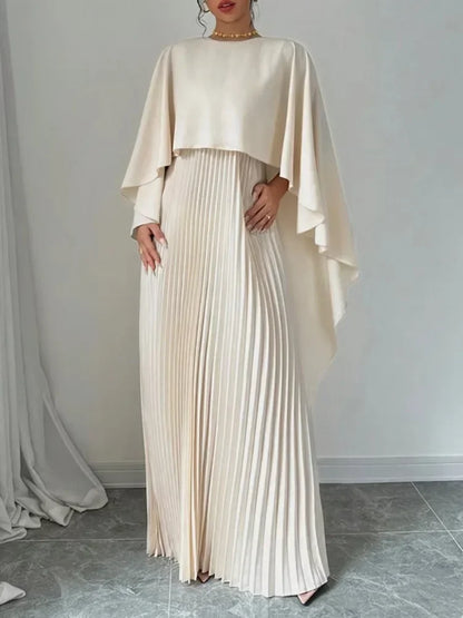 Cape Sleeve Dress