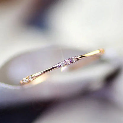 Delicate Spark Ring