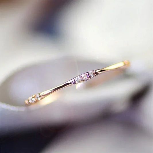 Delicate Spark Ring